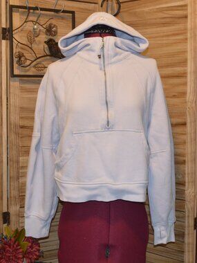 Lululemon XS/S Blue L/S Cropped Hoodie